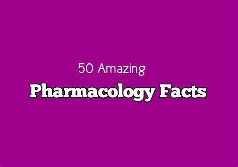 Pharmacology Facts Drugsbank