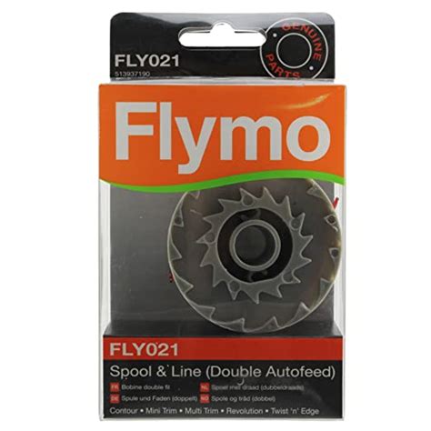 Genuine FLYMO Multi Trim 300D 300DX Strimmer Spool & Line Double ...