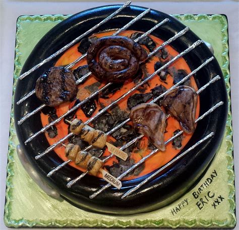 How can i celebrate my husband birthday. My husbands BBQ cake for his birthday | Bbq cake ...