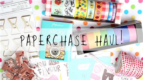 Paperchase traces its roots to london, where it began as a restaurant industry bookkeeping today, paperchase is proud to have 200 clients with 500 locations in the united states alone. Paperchase Haul! March 2016 | MyGreenCow - YouTube