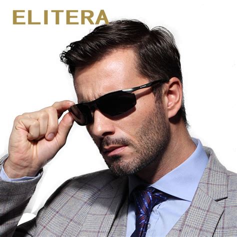 Elitera Brand Men S Aluminum Magnesium Sun Glasses Hd Polarized Uv400 Sun Glasses Oculos Male