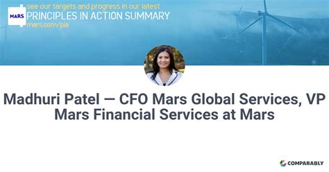 Madhuri Patel — Cfo Mars Global Services Vp Mars Financial Services At