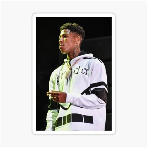 Nba Youngboy Sticker And Poster Sticker For Sale By Supremedreams