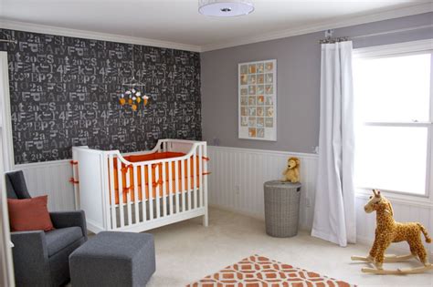 Readers' Favorite: Orange, Gray and White Nursery - Project Nursery