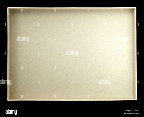Cardboard Box Inside Stock Photo Alamy