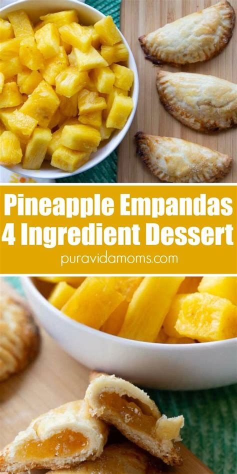 Easy 4 Ingredient Pineapple Empanadas For A Sweet Easter Treat
