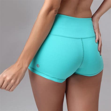 Women Sexy Design Nylon And Lycraspandex Breathable Great Stretch Popular Sports Shorts View