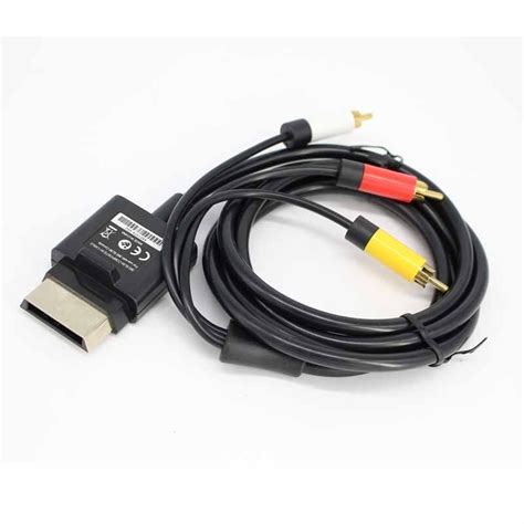 For Xbox 360 18m Audio Video Av Rca Video Composite Cable Av Cable