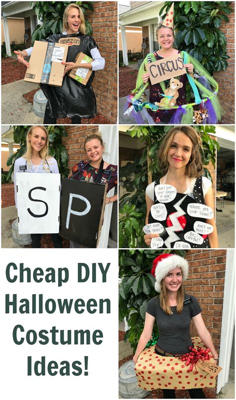 Cheap Diy Halloween Costume Ideas Easy Last Minute Costumes