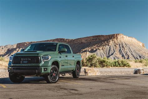 Back In A Tundra 2020 Trd Pro Army Green Build Page 3 Toyota