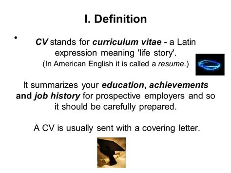Not doing so may interfere with a background check. Definition Of Curriculum Vitae Cv