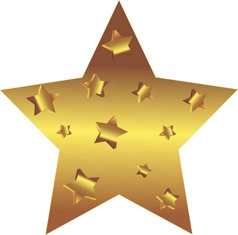 Gold Star Png Hd