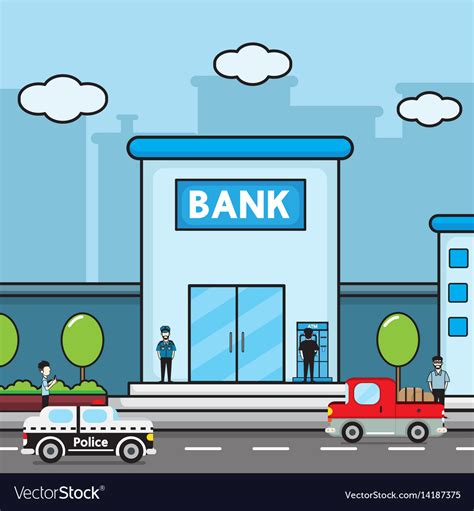 Bank Royalty Free Vector Image Vectorstock