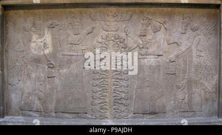 Ashur Assyrian God Stock Photo Alamy