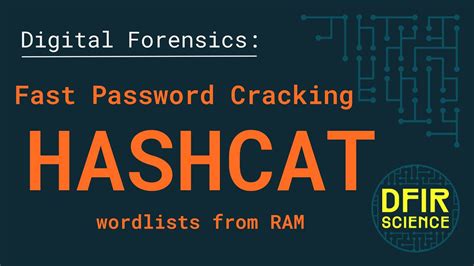Fast Password Cracking Hashcat Wordlists From Ram Youtube