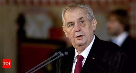 Czech President Milos Zeman To Leave Intensive Care On Thursday Report