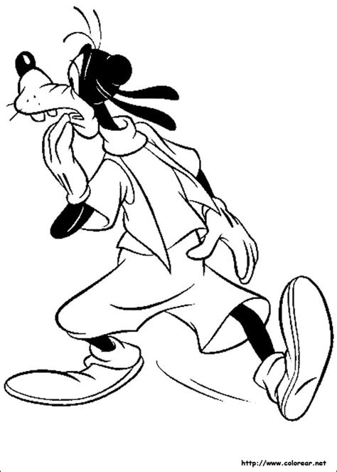 Dibujos Para Colorear De Goofy