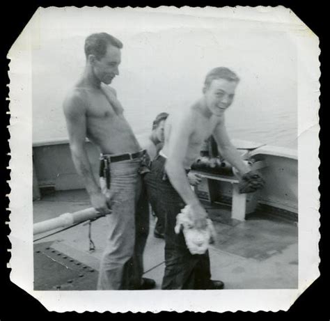 1940s Queer Clowning Around Photo Vintage Snapshot Two Men Flickr