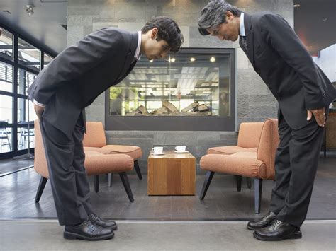 Secrets Of Japanese Business Etiquette Greetings And Bowing Oishya