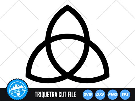 Triquetra Svg Sacred Geometry Cut File Pagan Viking Svg By Ld