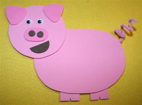 Diy Pig Craft Ideas And School Projects For Kids K4 Craft