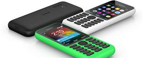 Nokia 215 Microsoft Punta Sul Low Cost Solo 29 Dollari Per Un
