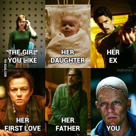 Just a casual alfred hitchcock movie about a murderous dude who's living with the corpse of his dead mother and running a hotel, totally normal stuff, nothing to see here! (1/2) Predestination. Absolutely brilliant film. Spoiler ...