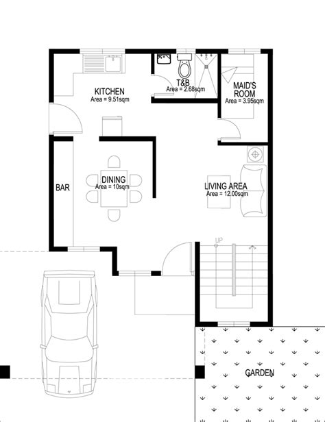 2 Storey House Floor Plan With Dimensions