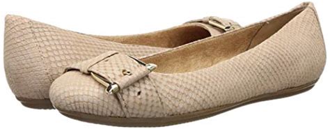 Buy Naturalizer Womens Bayberry Beige Leather Ballet Flats 5 Uk