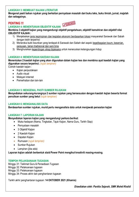 Contoh Objektif Kajian Sejarah Tingkatan 2  Kajian Kes Sejarah