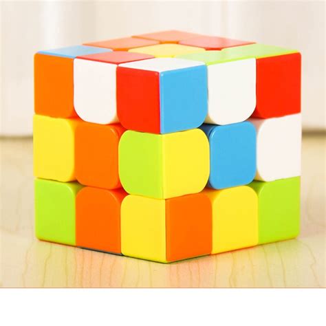 Magic Cube 3x3x3 Puzzle Cubes Speed Cubo Square Puzzle No Sticker