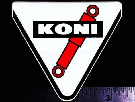 Koni Shocks Original Vintage 60s 70s Racing Decalsticker 3 38