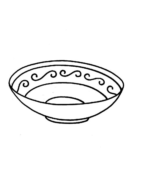 Розмальовка тарілка