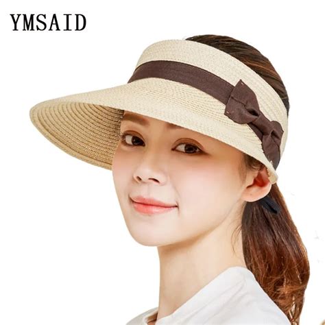 Buy Ymsaid 2018 New Straw Visor Female Summer Sun