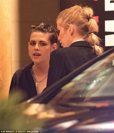 Kristen Stewart And Stella Maxwell Lean In For Kiss In Cannes Daily