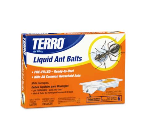 The liquid bait is contained in the stakes with a small feeding hole where ants feed on. TERRO Indoor Liquid Ant Baits - Ryan PR