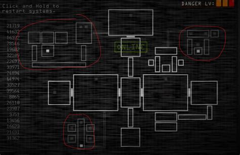 Fnaf Sister Location Map Is Linked With Fnaf 4 Fivenightsatfreddys