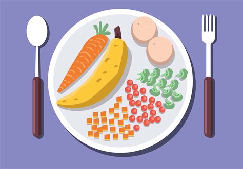 Eating Plate Vector Art Icons And Graphics For Free Download