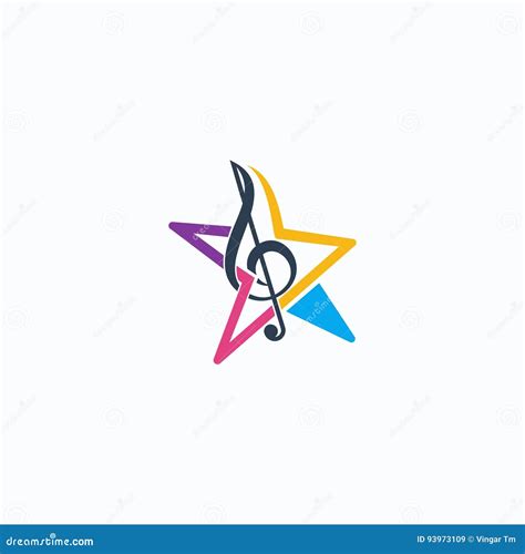 Music Stars Stock Vector Illustration Of Design Green 93973109