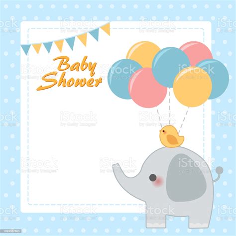Choose from 415+ editable designs. Cute Baby Shower Invitation Card Stock Illustration - Download Image Now - iStock