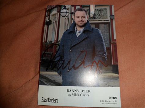 Eastenders Cast Card Danny Dyer Hand Signed 1777466674
