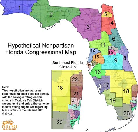 29 Florida Congressional Districts Map - Maps Online For You