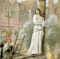 Jeanne d’Arc: Die Jungfrau von Orleans brannte, bis das Volk sie nackt ...