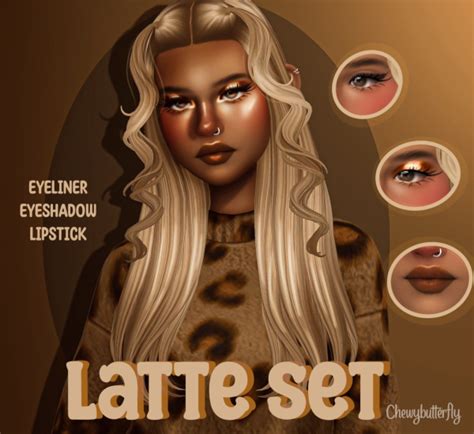 Latte Set ☕ By Chewybutterfly The Sims 4 Download