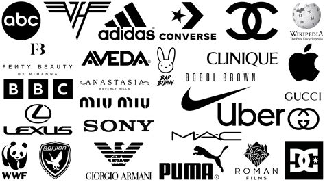 Famous Black And White Logos Logos That Are Black And White