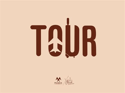 Tour Logo Design By Munna Ahmed On Dribbble