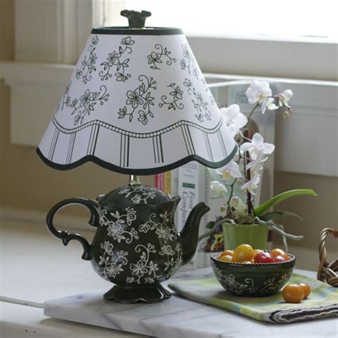 Temp Tations Floral Lace Teapot Lamp Temp Tations By Tara Tea Cup