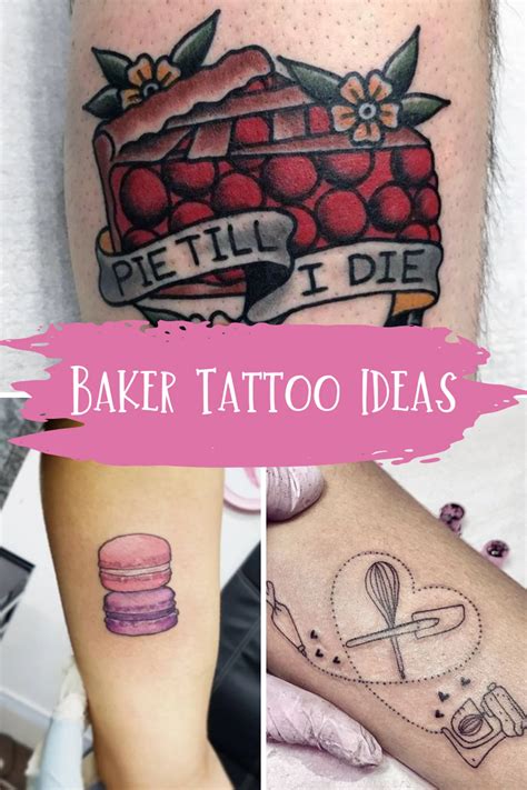 71 Of The Yummiest Baking Tattoos Designs Tattooglee Baking