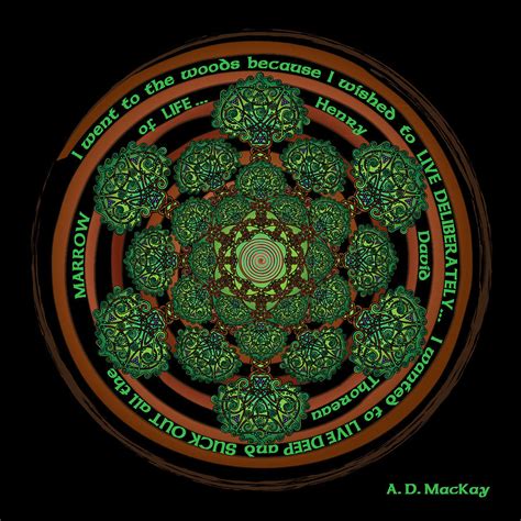 An original design by welsh artist jen delyth ©1990. Celtic Tree of Life Mandala Digital Art by Celtic Artist Angela Dawn MacKay