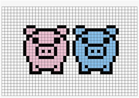 Pig Pixel Art Pixel Art Easy Drawings For Kids Art Images And Photos